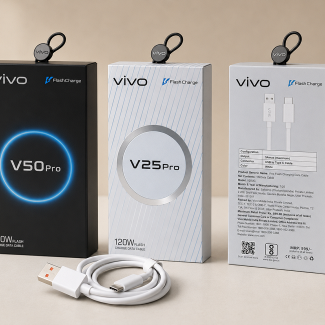 VIVO SERIES CABLE SUPERFAST FLASH CHARGING