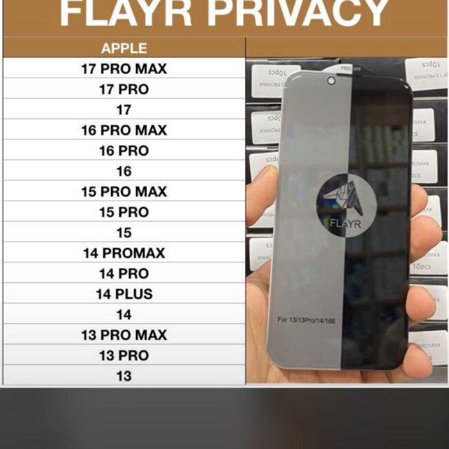 PRIVACY FLAYER SCREEN GUARD